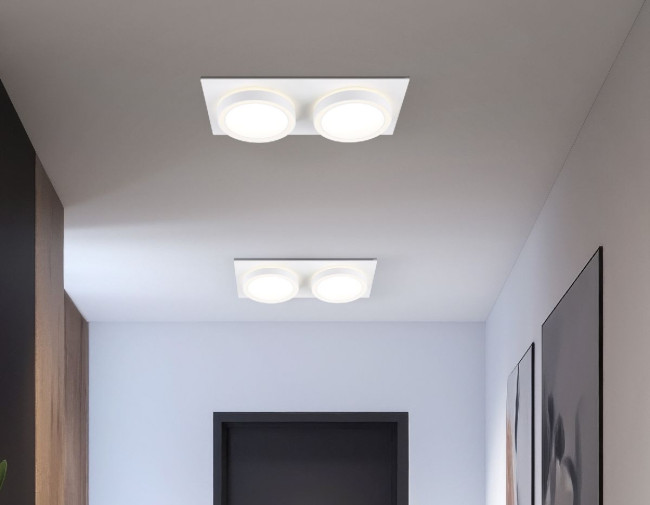 Встраиваемый светильник Ambrella Light GX53 Acrylic Tech Techno Spot TN52423 Встраиваемый светильник Ambrella Light GX53 Acrylic Tech Techno Spot TN52423