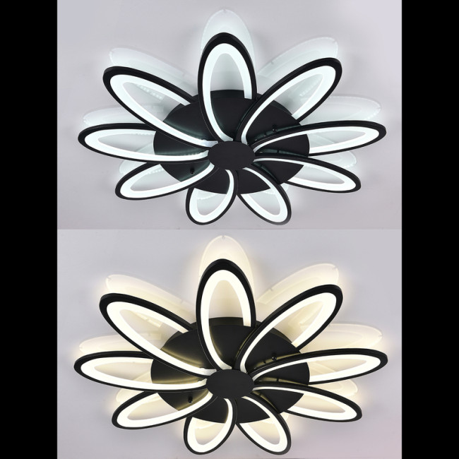 Потолочная люстра Natali Kovaltseva Holder HIGH-TECH LED LAMPS 82009 BLACK