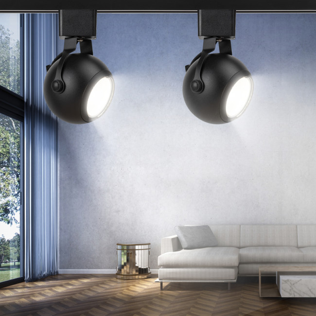 Трековый светильник Эра TR35-GU10 BK Б0053296 Трековый светильник Эра TR35-GU10 BK Б0053296