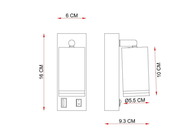 Спот Arte Lamp Imai A2364AP-1BK