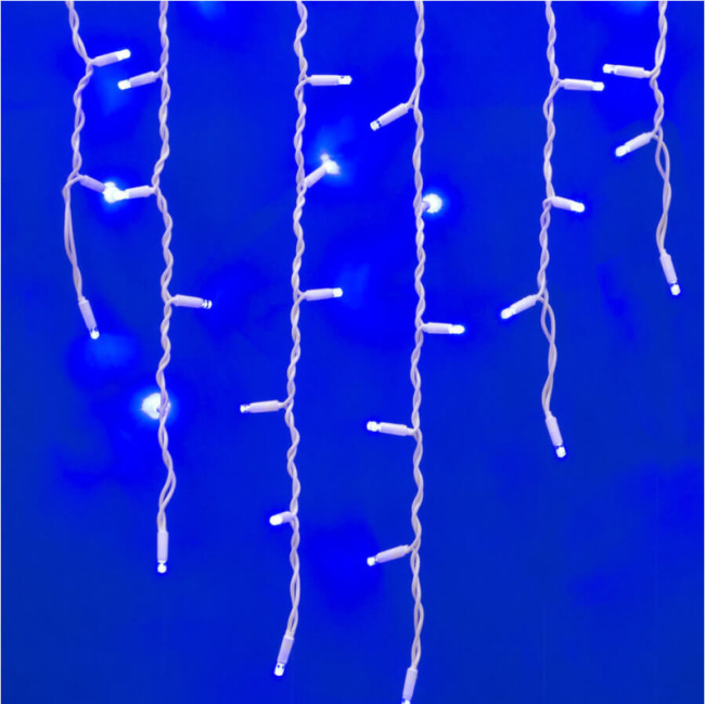 Уличная светодиодная гирлянда (UL-00002330) Uniel бахрома 230V синий ULD-B3010-200/TWK Blue IP67