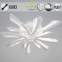 Потолочная люстра Reluce 59090-0.3-4+4 WH Потолочная люстра Reluce 59090-0.3-4+4 WH
