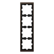 Рамка 4-постовая Schneider Electric Merten D-Life MTN4040-6552