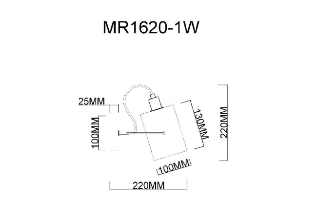 Бра MyFar Sara MR1620-1W Бра MyFar Sara MR1620-1W
