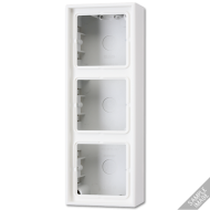 Коробка трехместная Jung LS583ASW