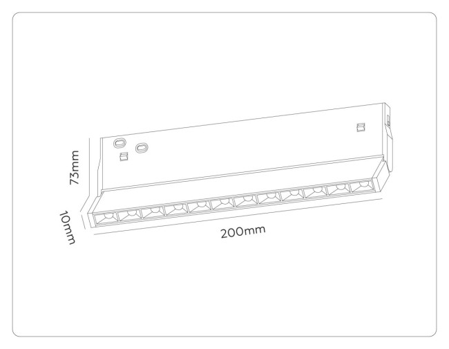 Трековый магнитный светильник Ambrella Light Track System GL2360 Трековый магнитный светильник Ambrella Light Track System GL2360