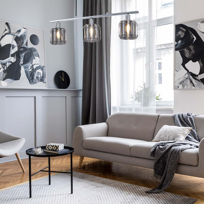 Подвесной светильник Escada Midland 10188/3S Chrome Подвесной светильник Escada Midland 10188/3S Chrome