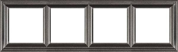 Рамка четырехместная Jung EPD484AN