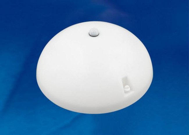 Потолочный светодиодный светильник (UL-00005232) Uniel ULW-K20D 12W/6000K SENSOR IP54 WHITE Потолочный светодиодный светильник (UL-00005232) Uniel ULW-K20D 12W/6000K SENSOR IP54 WHITE