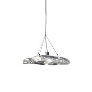 Подвесной светильник DeLight Collection Manta 2049P/D250 silver/clear Подвесной светильник DeLight Collection Manta 2049P/D250 silver/clear