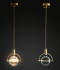 Подвесной светильник DeLight Collection 2121P/A brass/clear Подвесной светильник DeLight Collection 2121P/A brass/clear