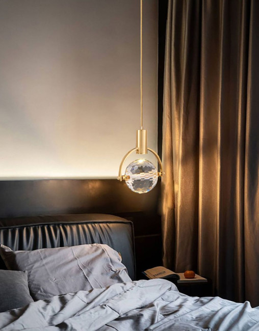 Подвесной светильник DeLight Collection 2121P/A brass/clear Подвесной светильник DeLight Collection 2121P/A brass/clear