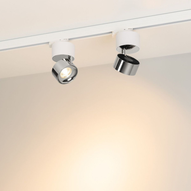 Трековый трехфазный светильник Arlight SP-PLURIO-TRACK-4TR-R77-9W Warm3000 038118 Трековый трехфазный светильник Arlight SP-PLURIO-TRACK-4TR-R77-9W Warm3000 038118