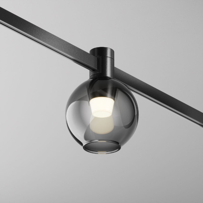 Трековый светильник Maytoni Bubble TR148-1-3W3K-B Трековый светильник Maytoni Bubble TR148-1-3W3K-B