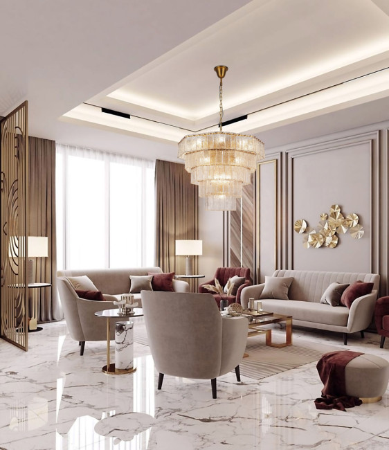 Подвесная люстра Delight Collection BRCH9192-80 antique brass Подвесная люстра Delight Collection BRCH9192-80 antique brass