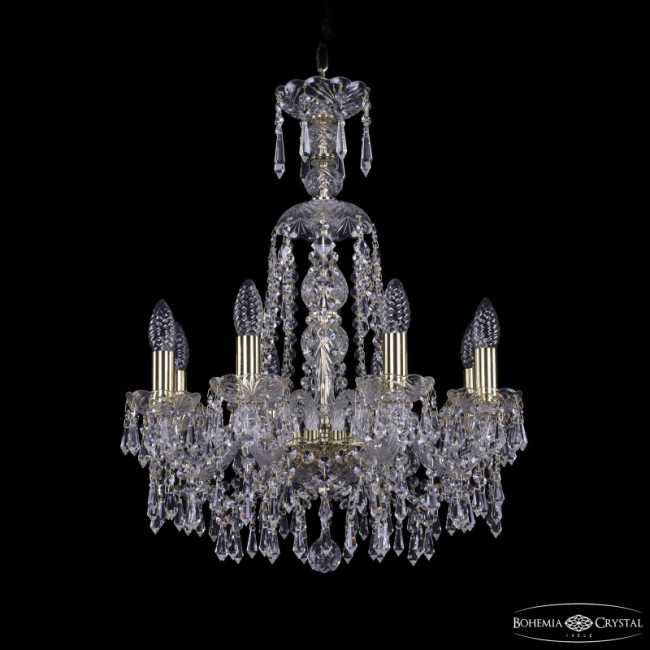 Подвесная люстра Bohemia Ivele Crystal 1403/8/160/XL-60 G Подвесная люстра Bohemia Ivele Crystal 1403/8/160/XL-60 G