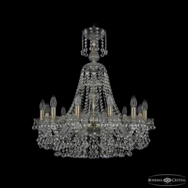 Подвесная люстра Bohemia Ivele Crystal 1409/12/240/XL-75 Pa