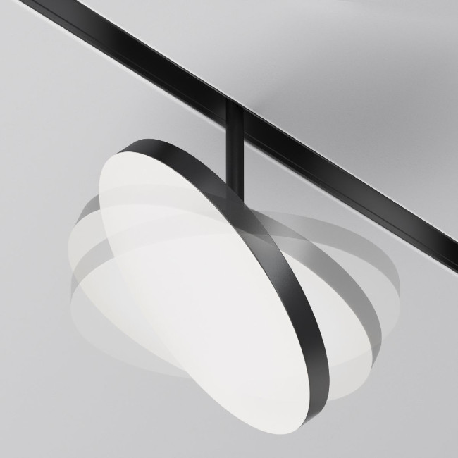 Трековый магнитный светильник Maytoni Plato TR131-2-15W4K-B Трековый магнитный светильник Maytoni Plato TR131-2-15W4K-B