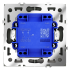 Выключатель двухклавишный с подсветкой Voltum S70 VLS020206 (титан)