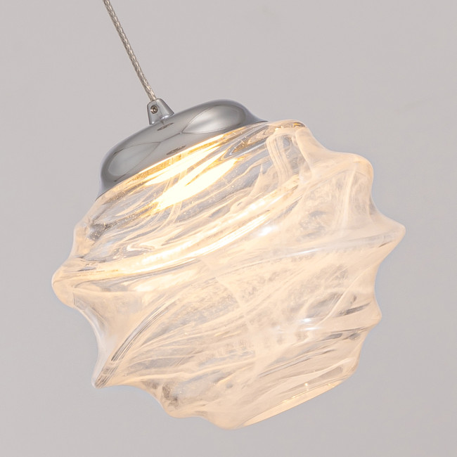 Подвесной светильник Delight Collection MD25030003-1A chrome/clear