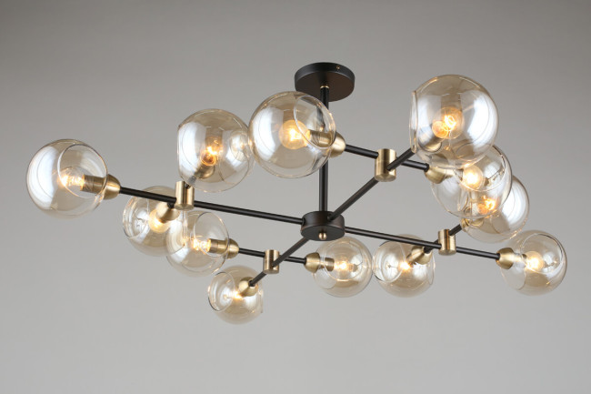 Люстра на штанге Omnilux OML-94207-12 Люстра на штанге Omnilux OML-94207-12