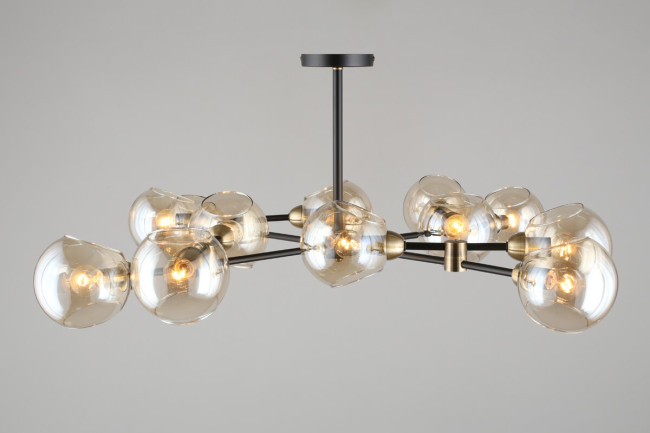 Люстра на штанге Omnilux OML-94207-12 Люстра на штанге Omnilux OML-94207-12