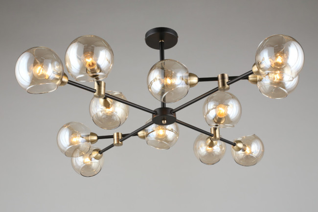 Люстра на штанге Omnilux OML-94207-12 Люстра на штанге Omnilux OML-94207-12