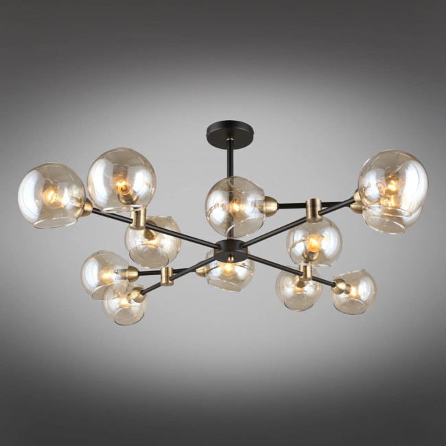 Люстра на штанге Omnilux OML-94207-12 Люстра на штанге Omnilux OML-94207-12