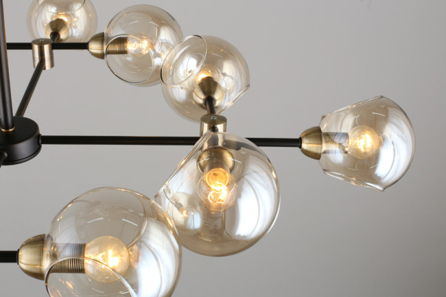 Люстра на штанге Omnilux OML-94207-12 Люстра на штанге Omnilux OML-94207-12