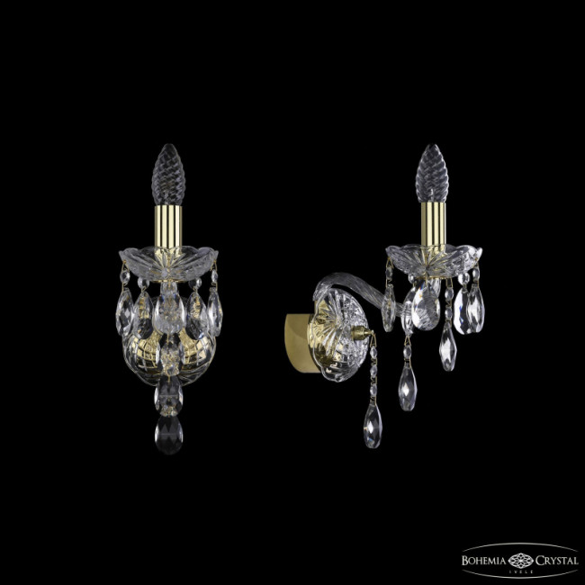 Бра Bohemia Ivele Crystal 1415B/1/141 G Бра Bohemia Ivele Crystal 1415B/1/141 G