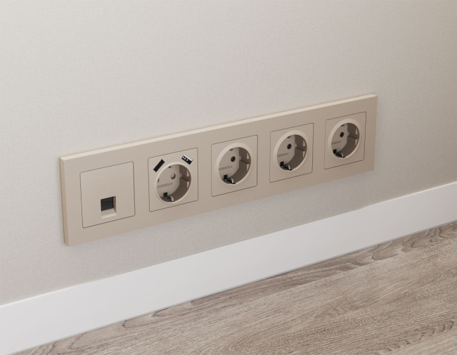 Комплект мех-ма компьютерной розетки RJ-45 экранированной с автоматической защитной шторкой Alfa Серо-бежевый матовый Quant Ambrella Volt MA372005 (AP3720, VM185) Комплект мех-ма компьютерной розетки RJ-45 экранированной с автоматической защитной шторкой Alfa Серо-бежевый матовый Quant Ambrella Volt MA372005 (AP3720, VM185)