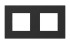 Рамка двухместная ELBI Moda Vox 611-054812-226 Рамка двухместная ELBI Moda Vox 611-054812-226