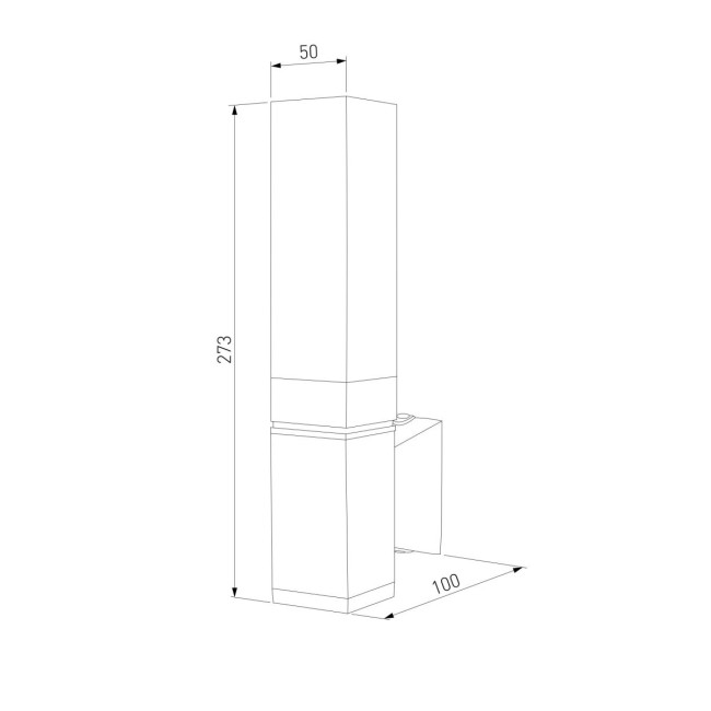 Уличный настенный светильник Elektrostandard 1534 TECHNO LED 3000K чёрный 4690389219191 a072067 Уличный настенный светильник Elektrostandard 1534 TECHNO LED 3000K чёрный 4690389219191 a072067