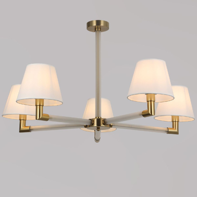 Люстра на штанге Illumico IL0501-5P-79 BRASS Люстра на штанге Illumico IL0501-5P-79 BRASS