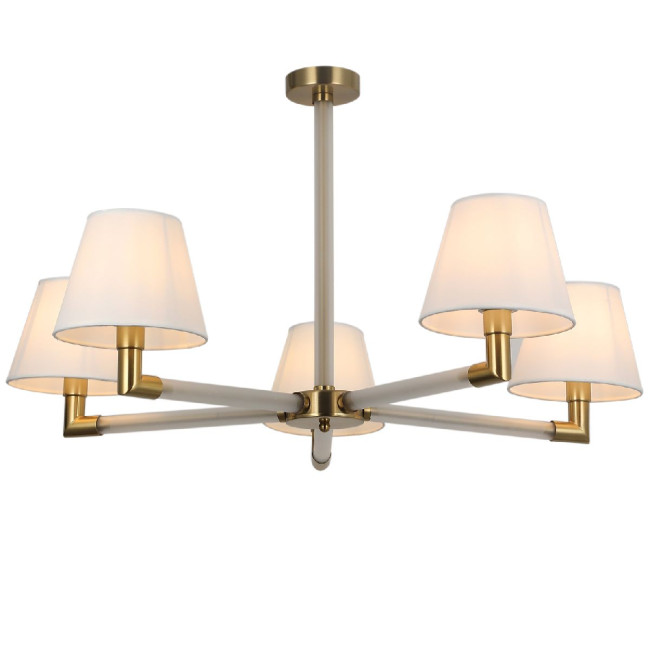 Люстра на штанге Illumico IL0501-5P-79 BRASS Люстра на штанге Illumico IL0501-5P-79 BRASS