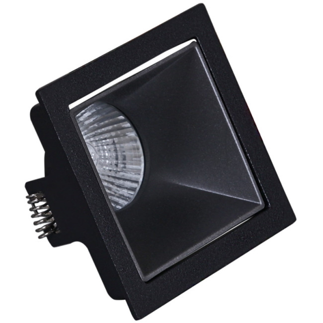 Встраиваемый светильник Reluce 16086-9.0-001PT MR16 BK+DARK GR