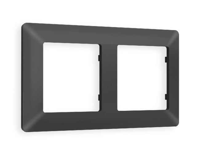 Рамка двухместная Ambrella Volt Line AF110802 Рамка двухместная Ambrella Volt Line AF110802