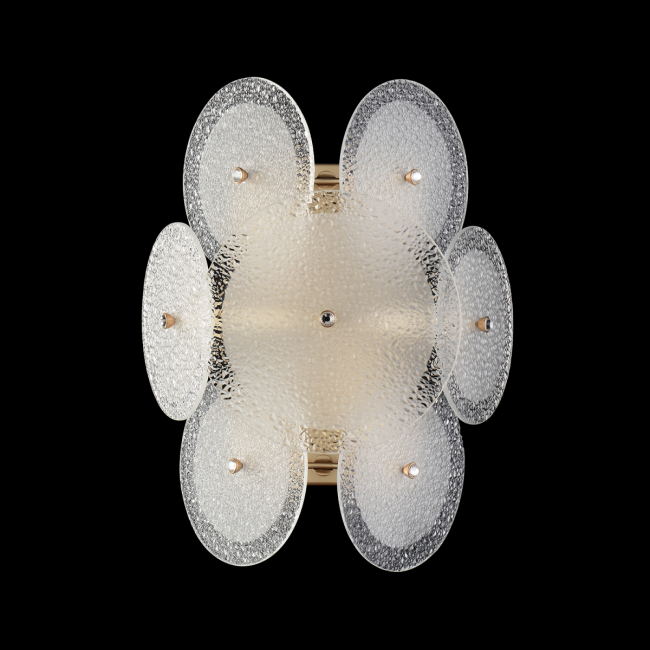 Настенный светильник Crystal Lux DANDELION AP2 GOLD Настенный светильник Crystal Lux DANDELION AP2 GOLD