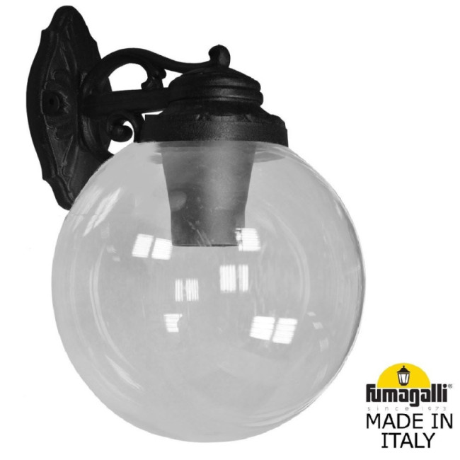 Уличный настенный светильник Fumagalli Globe G30.131.000.AXF1RDN Уличный настенный светильник Fumagalli Globe G30.131.000.AXF1RDN