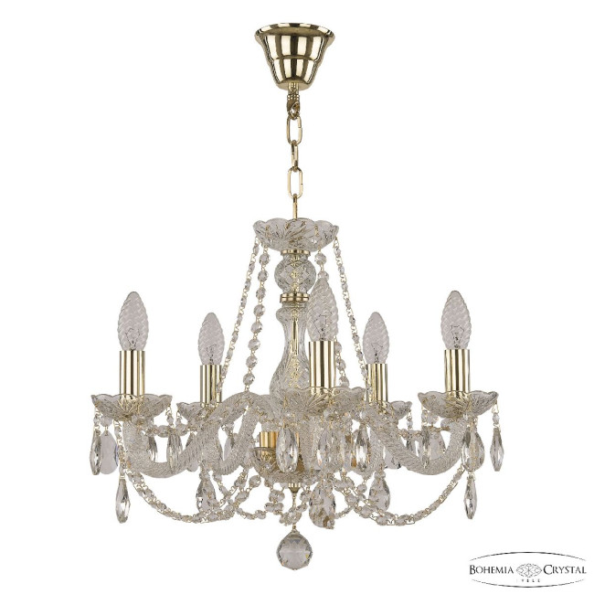 Подвесная люстра Bohemia Ivele Crystal 101/5/165 G Подвесная люстра Bohemia Ivele Crystal 101/5/165 G
