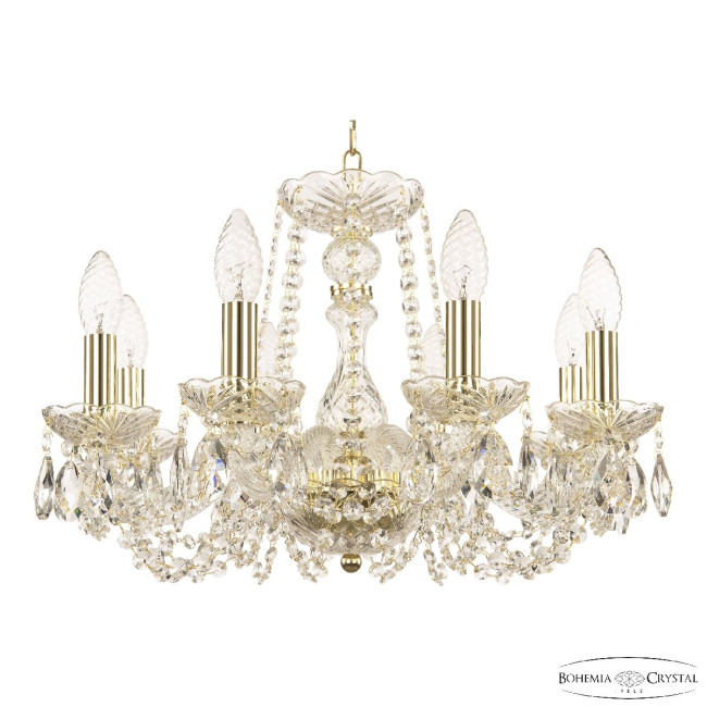 Подвесная люстра Bohemia Ivele Crystal 119/8/165 G Подвесная люстра Bohemia Ivele Crystal 119/8/165 G