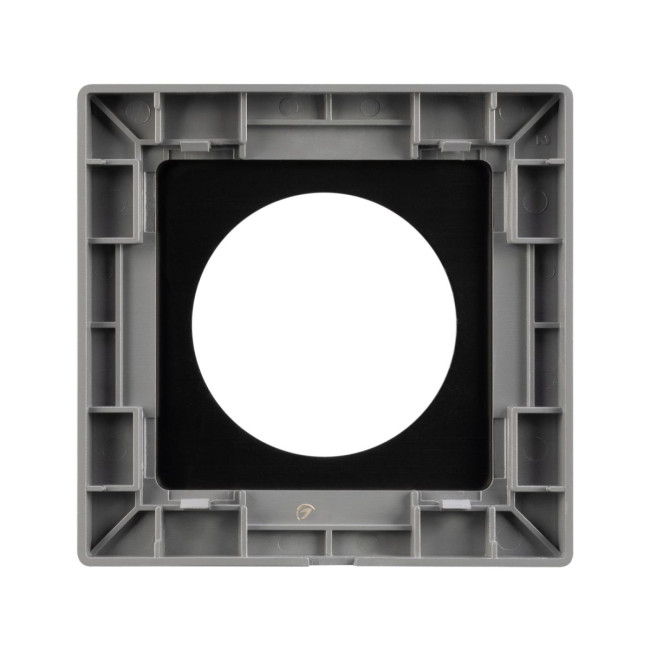 Рамка 1-местная алюминиевая Arlight FRM-PRESTO-ALR-1-GR 043877