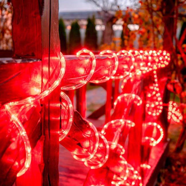 Уличная гирлянда Uniel ULD-D50 15M/С08 IP44 RED UL-00010908