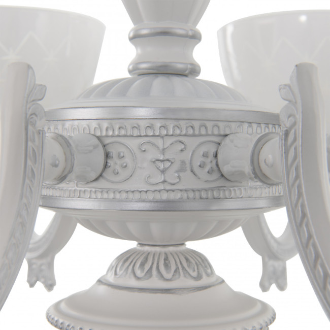 Подвесная люстра Arte Milano 343837/6 WT+SL Подвесная люстра Arte Milano 343837/6 WT+SL