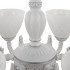 Подвесная люстра Arte Milano 343837/6 WT+SL Подвесная люстра Arte Milano 343837/6 WT+SL