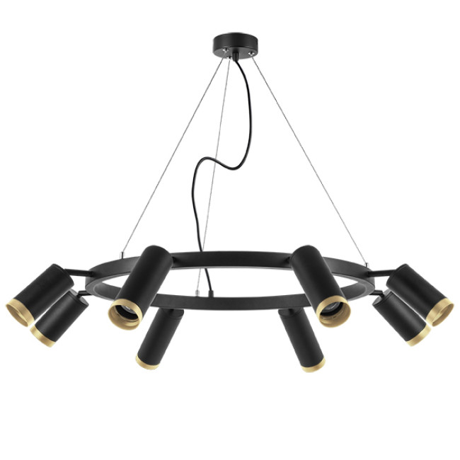 Подвесная люстра Lightstar Rullo (571018+214437-4+214487-4+203440-8) LR01887437440