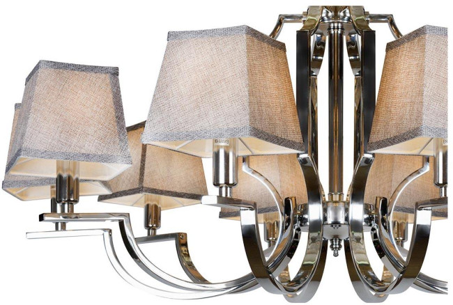 Подвесная люстра iLamp Hilton 6943-10 CR Подвесная люстра iLamp Hilton 6943-10 CR