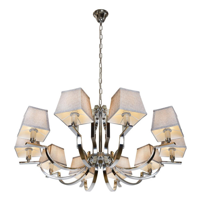 Подвесная люстра iLamp Hilton 6943-10 CR Подвесная люстра iLamp Hilton 6943-10 CR
