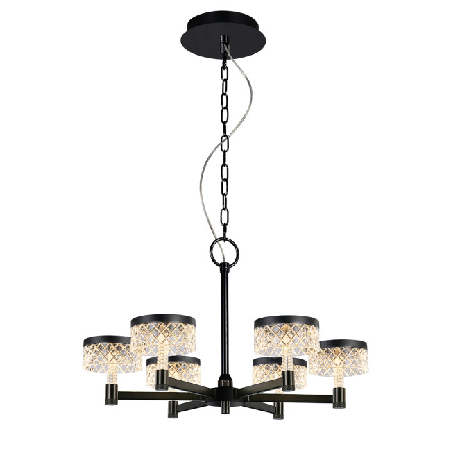 Подвесная люстра Delight Collection MD21020075 MD21020075-6A matt black Подвесная люстра Delight Collection MD21020075 MD21020075-6A matt black