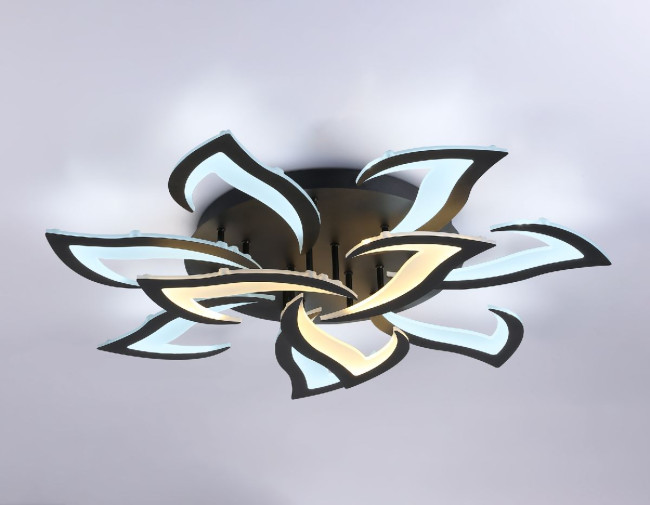 Потолочная люстра Ambrella Light Acrylica FA4474 Потолочная люстра Ambrella Light Acrylica FA4474